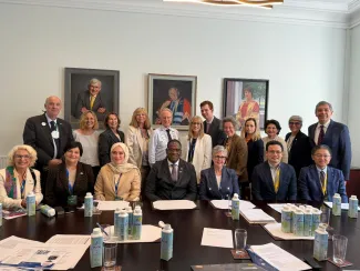 Representatives gather in Dubllin Ireland